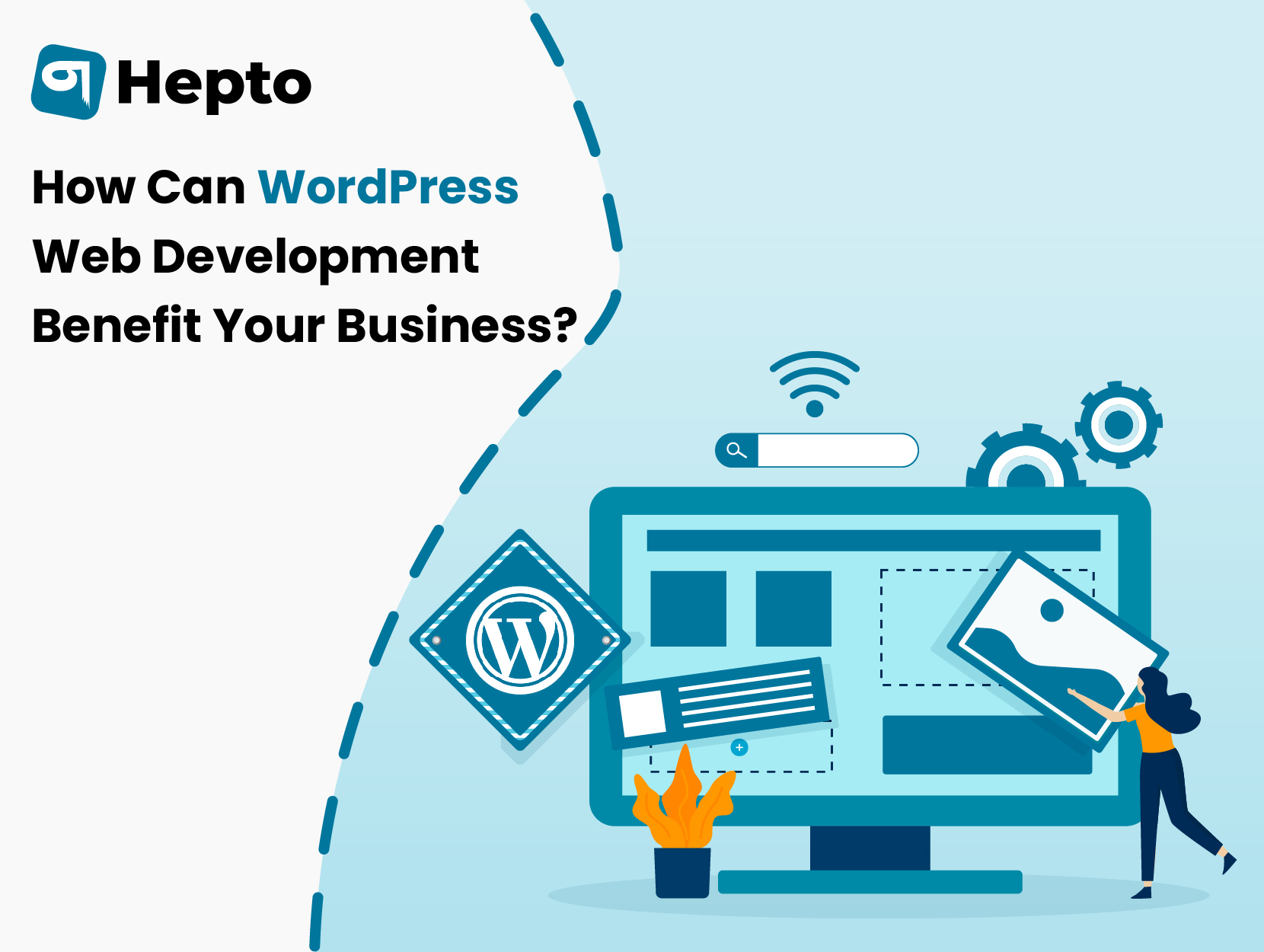 how to make a business website using WordPress